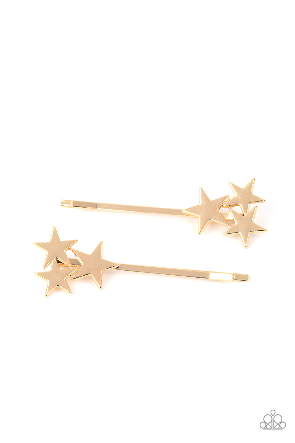 Suddenly Starstruck - gold - Paparazzi hair clip