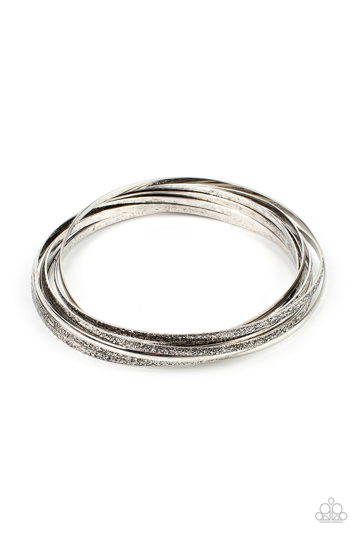 Suddenly Synced - silver - Paparazzi bracelet – JewelryBlingThing