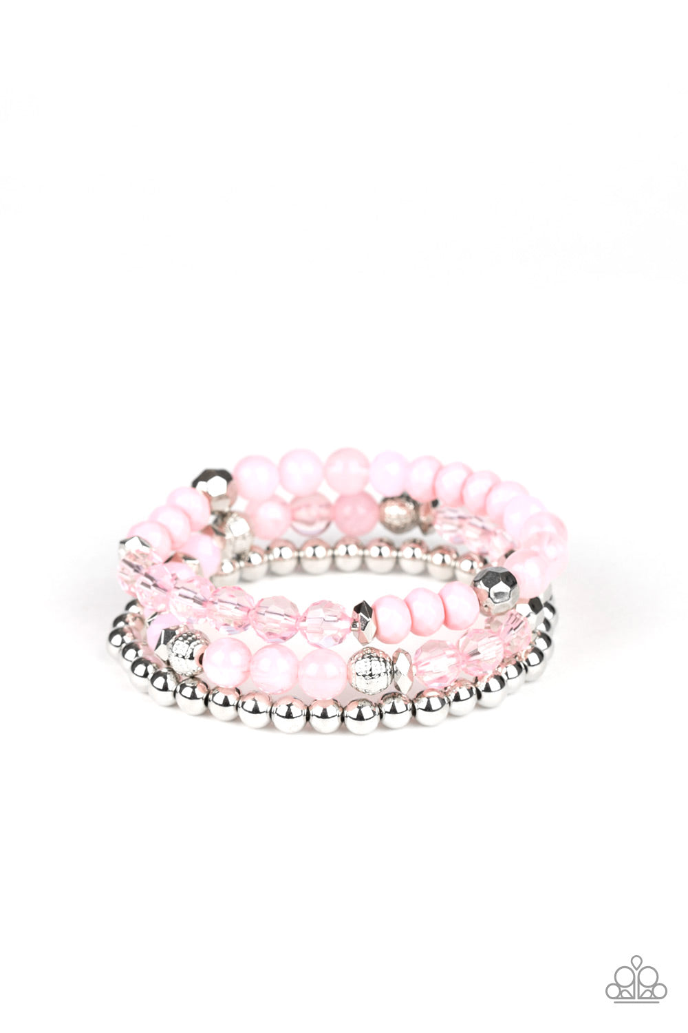 Sugary Shimmer - pink - Paparazzi bracelet