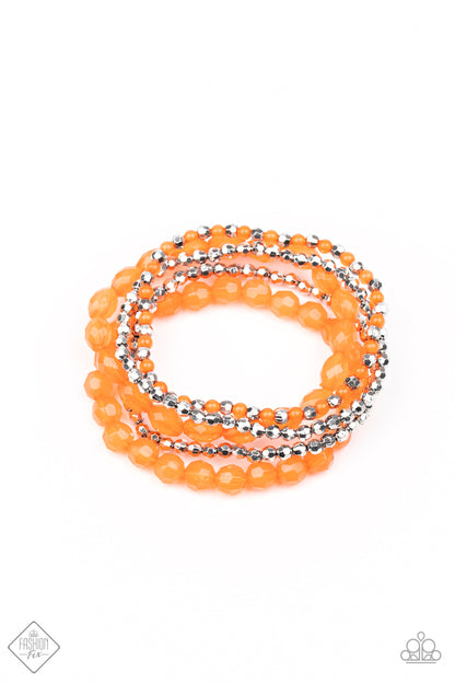 Sugary Sweet - orange - Paparazzi bracelet