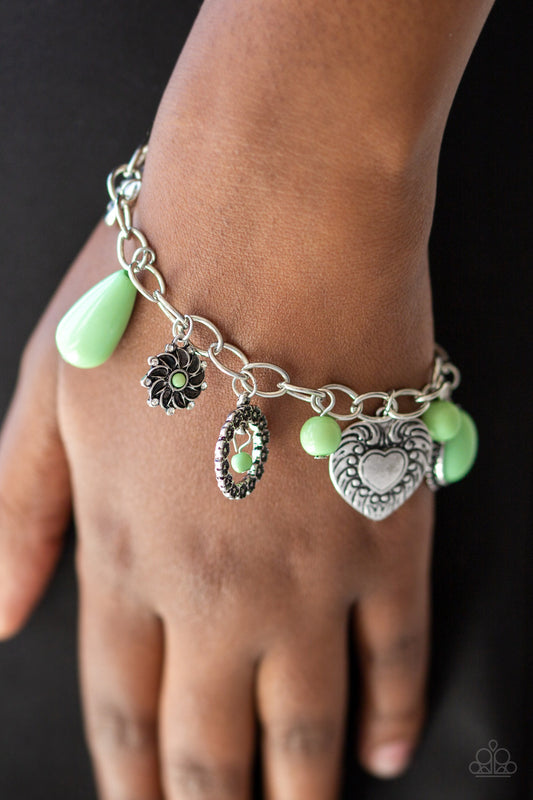 Summer Adventure - green - Paparazzi bracelet