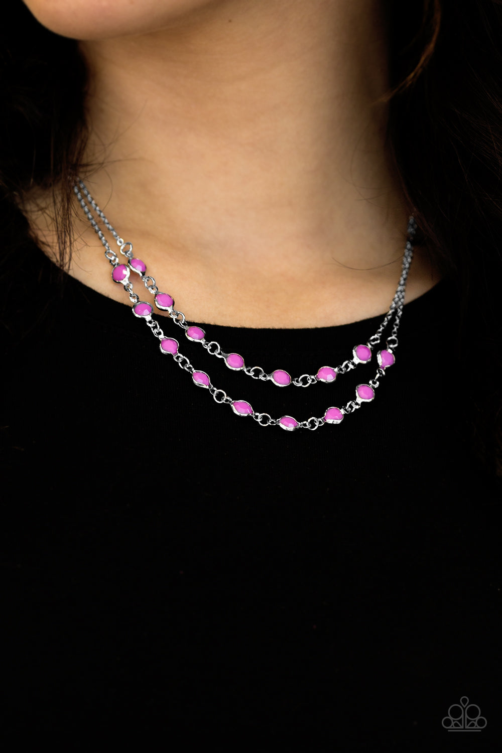 Summer Girl - purple - Paparazzi necklace