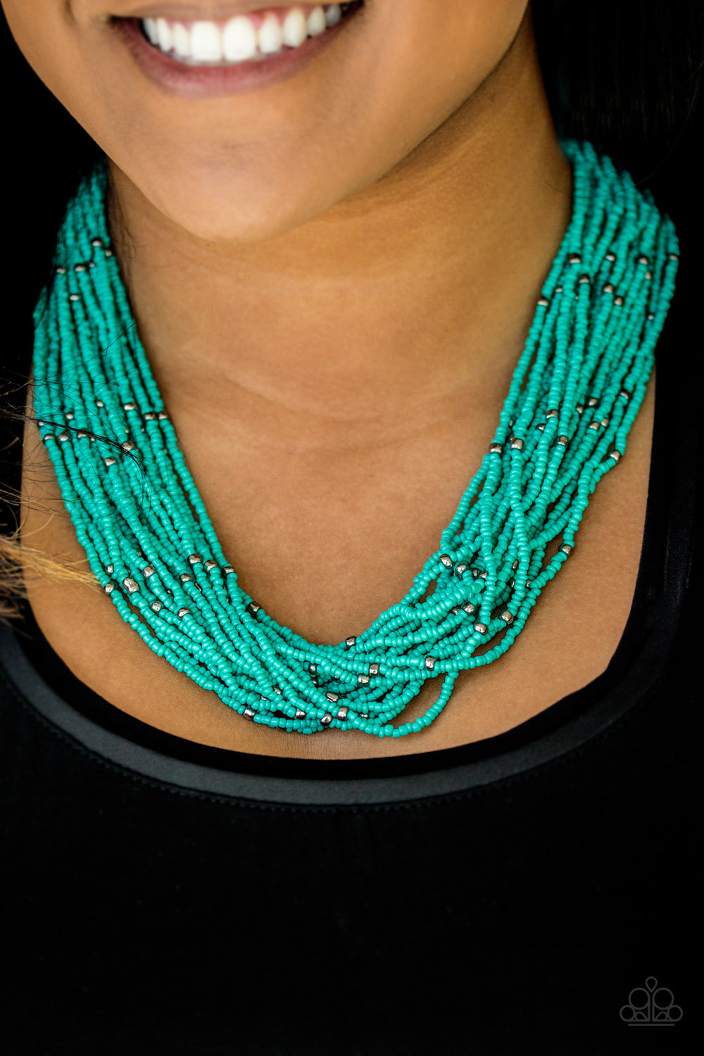 Summer Samba - blue - Paparazzi necklace