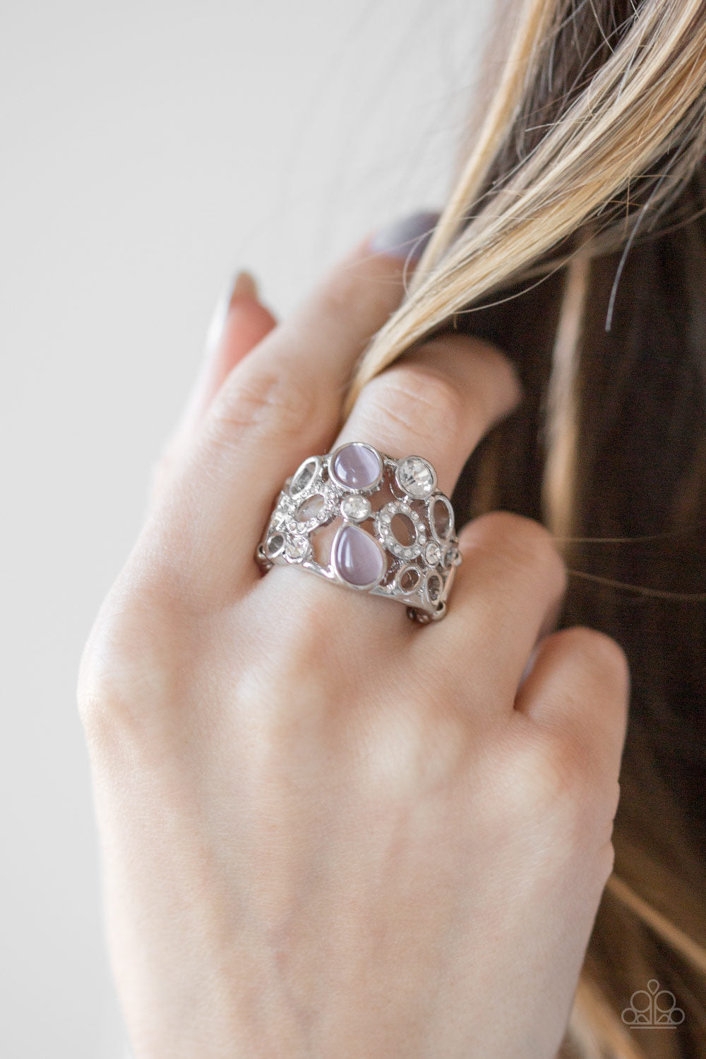 Summer Yacht - purple - Paparazzi ring