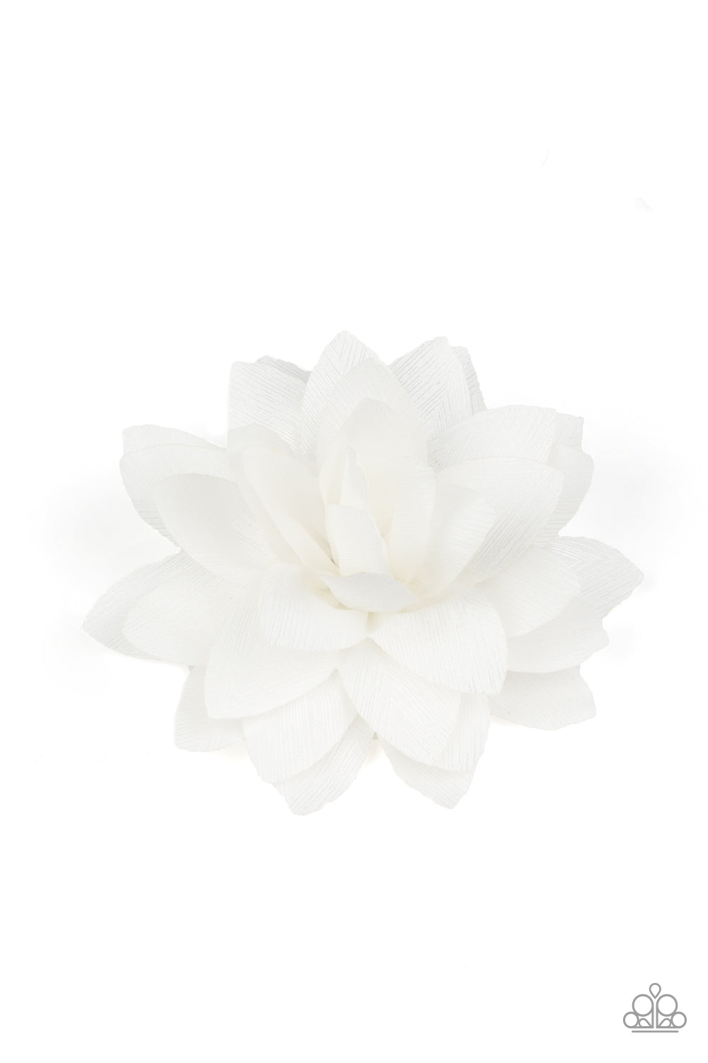 Summer Is In The Air - white - Paparazzi hair clip