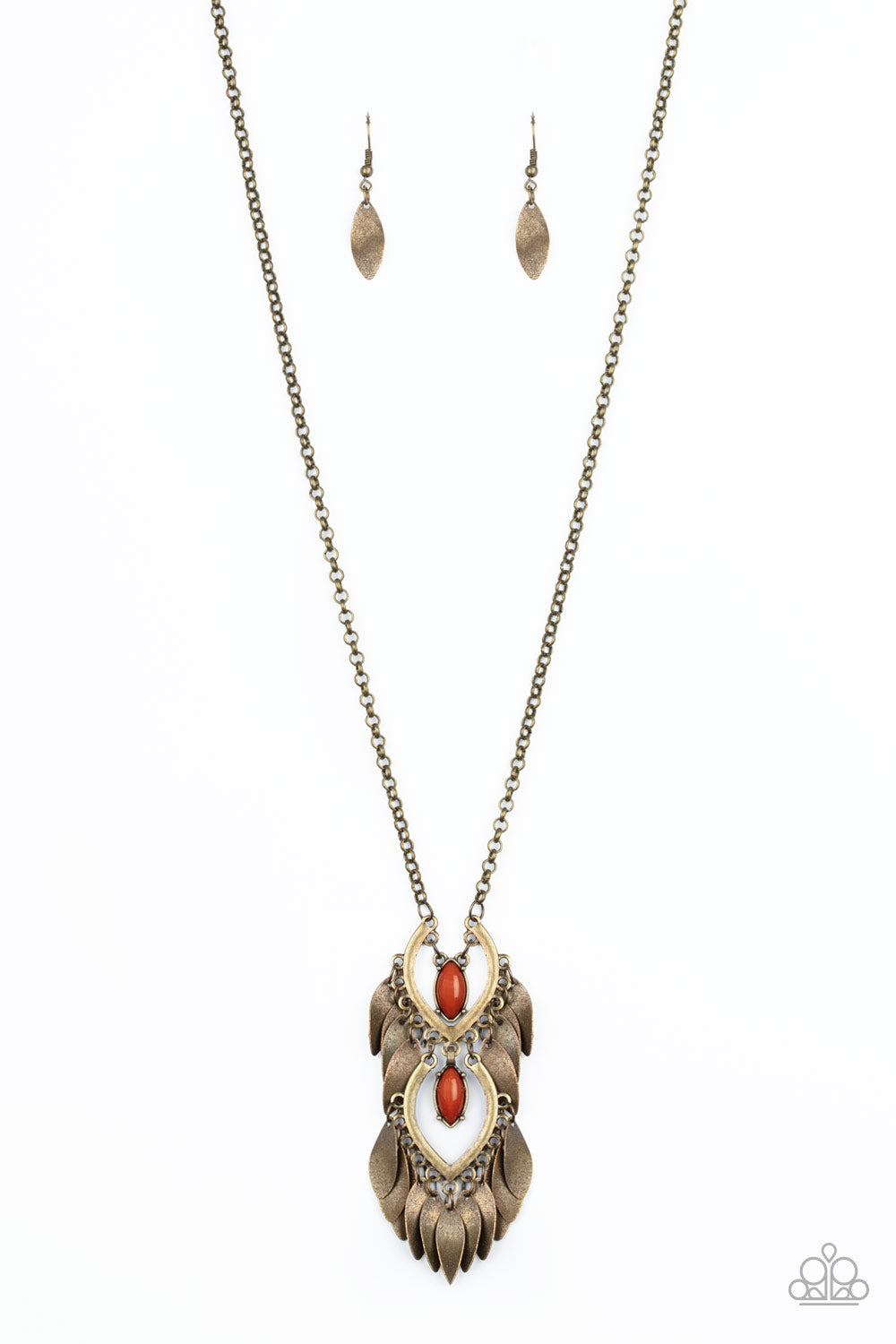 Summer SOUL-stice - brown - Paparazzi necklace