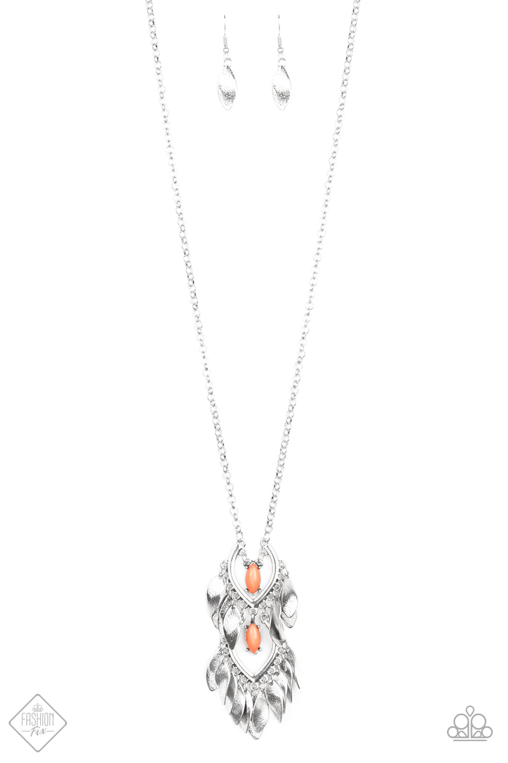 Summer SOUL-stice - orange - Paparazzi necklace