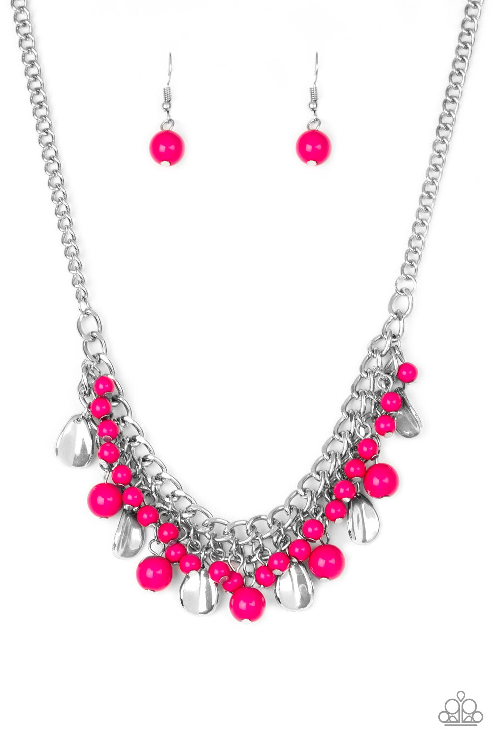 Summer Showdown - pink - Paparazzi necklace
