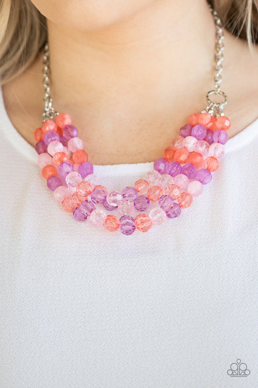 Summer Ice-multi-Paparazzi necklace