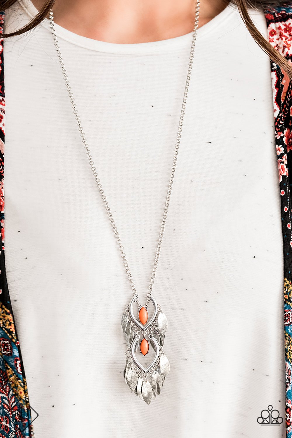 Summer SOUL-stice-orange-Paparazzi necklace
