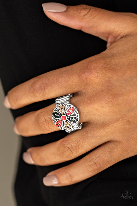 Summer Sand Castles - orange - Paparazzi ring