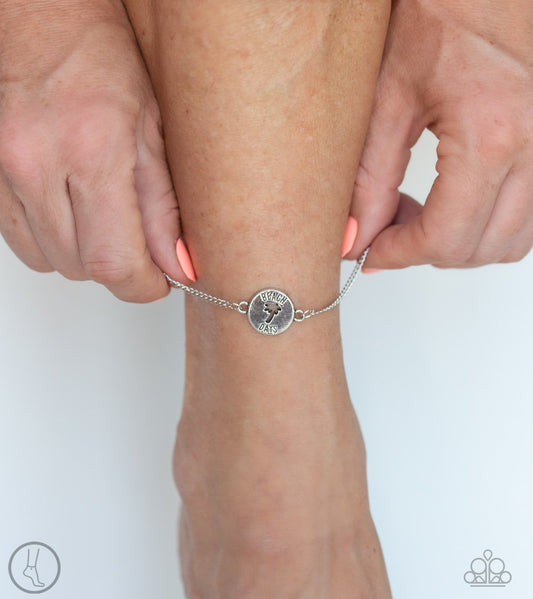 Summer Shade-silver-Paparazzi anklet