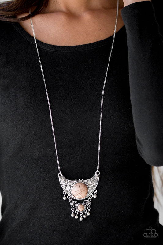 Summit Style - brown - Paparazzi necklace