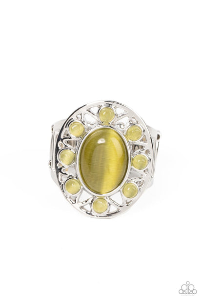 Sunny Solstice - green - Paparazzi ring