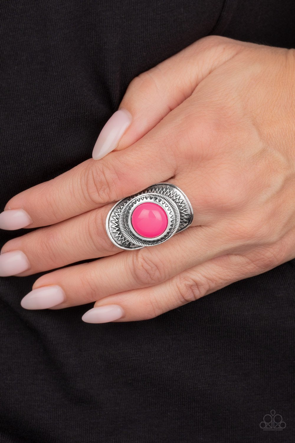 Sunny Sensations-pink-Paparazzi ring