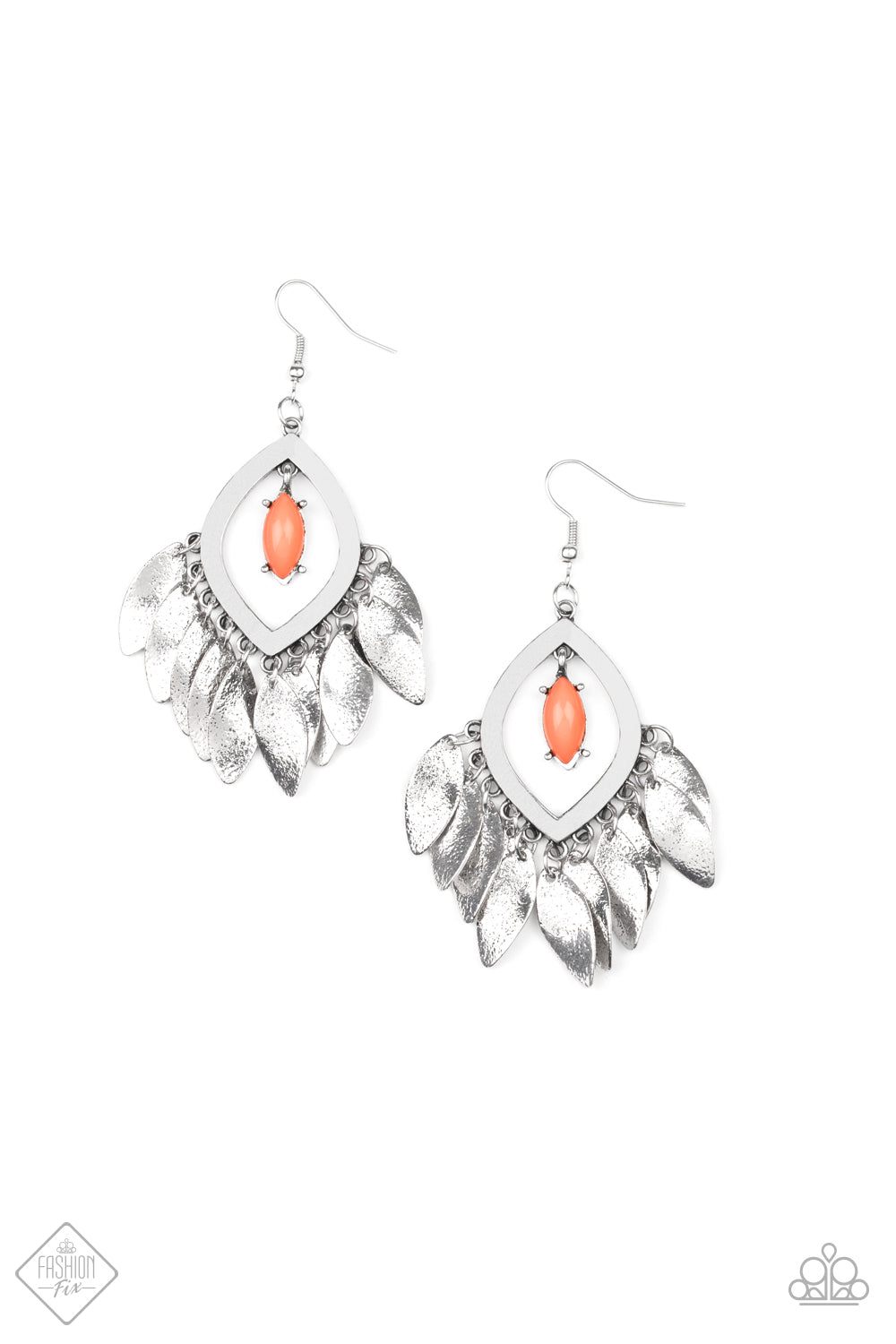 Sunset Soul - orange - Paparazzi earrings