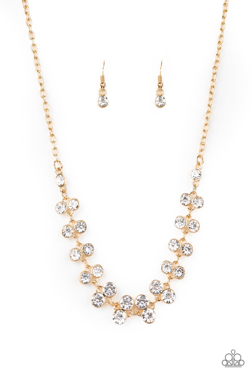 Super Starstruck - gold - Paparazzi necklace