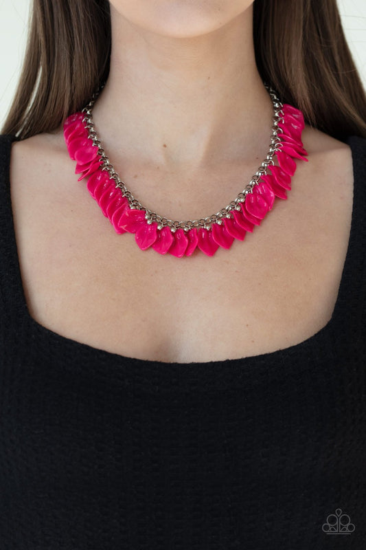 Super Bloom-pink-Paparazzi necklace