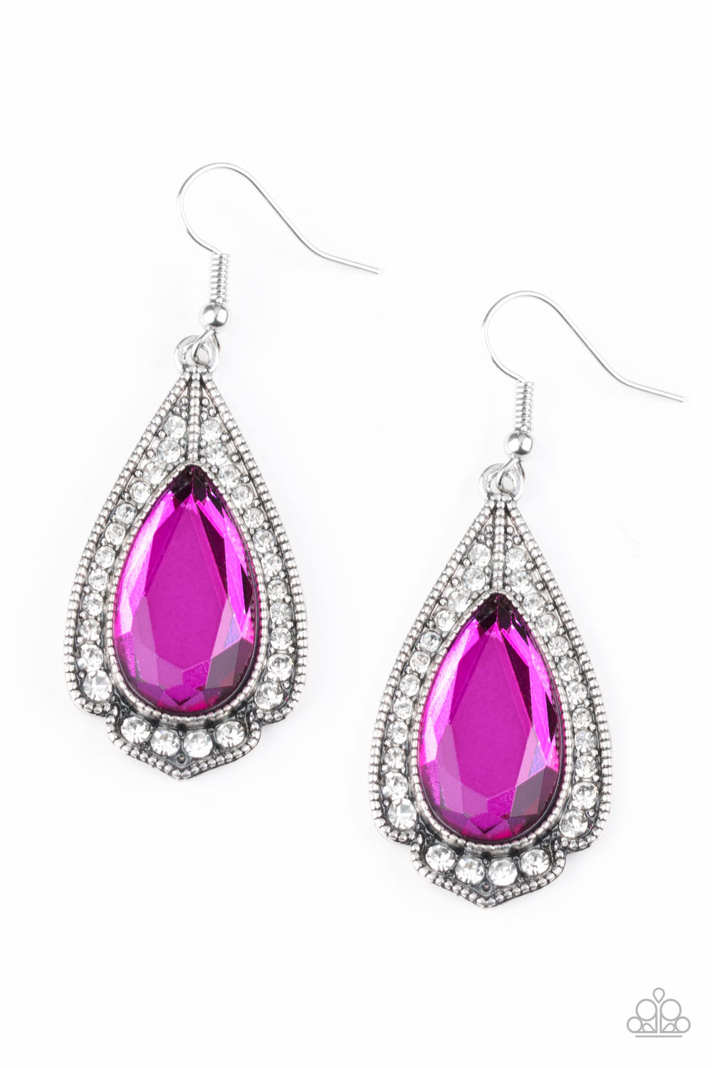 Superstar Stardom - pink - Paparazzi earrings