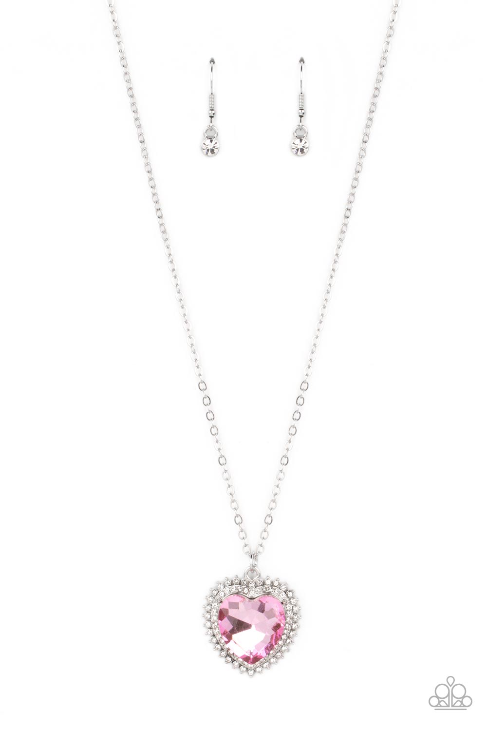 Sweethearts Stroll - pink - Paparazzi necklace