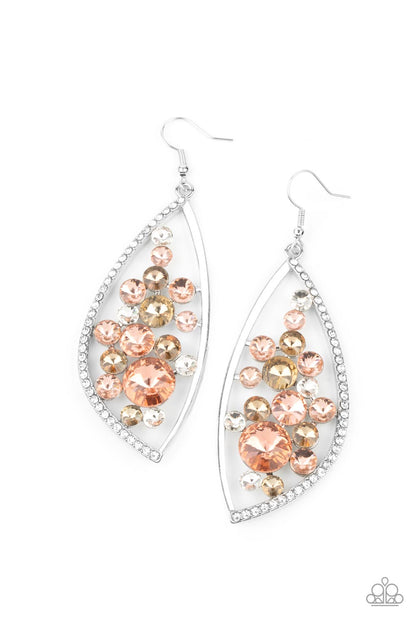Sweetly Effervescent - multi - Paparazzi earrings