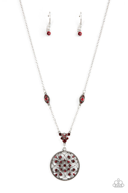 TIMELESS Traveler - red - Paparazzi necklace