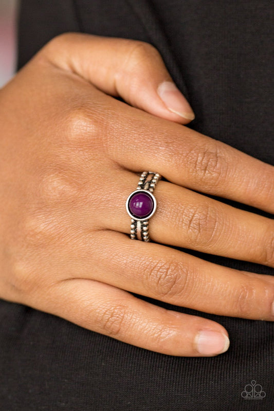 TREK and Field-purple-Paparazzi ring