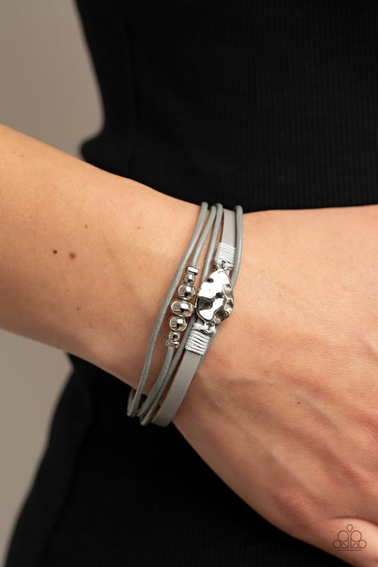 Tahoe Tourist - silver - Paparazzi bracelet