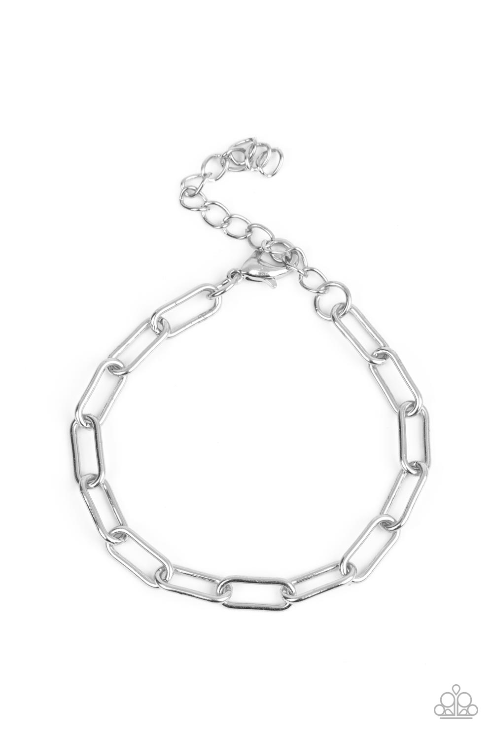 Tailgate Party - silver - Paparazzi MENS bracelet