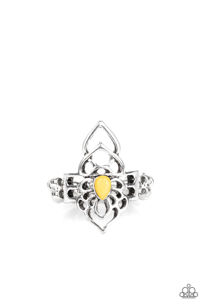 Taj MAHALO - yellow - Paparazzi ring