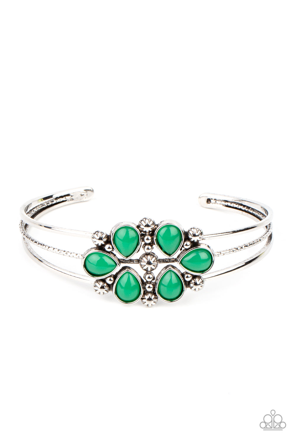 Taj Mahal Meadow - green - Paparazzi bracelet