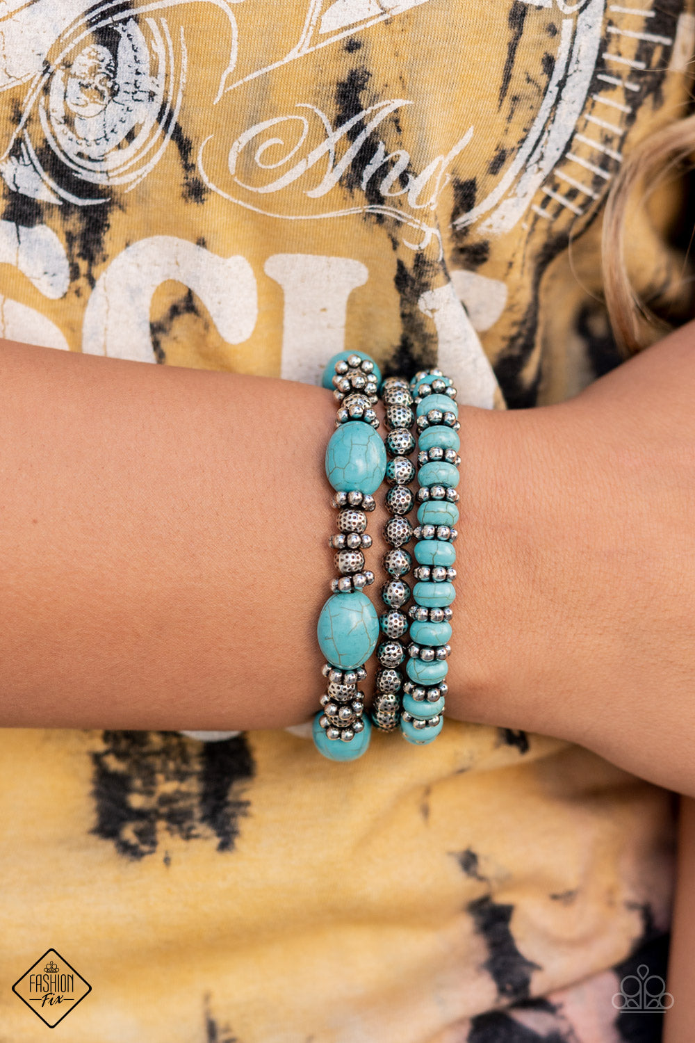 Take By SANDSTORM - blue - Paparazzi bracelet