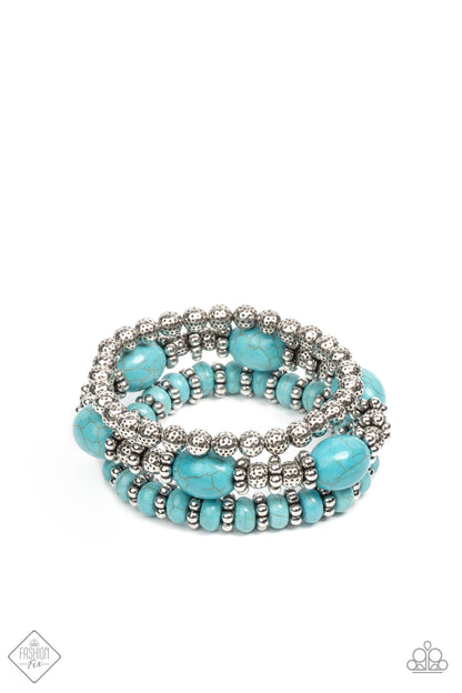Take By SANDSTORM - blue - Paparazzi bracelet