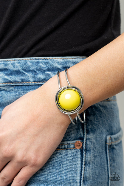 Take It From The POP! - yellow - Paparazzi bracelet