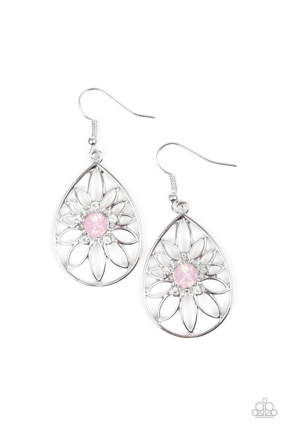 Take it Glow - pink - Paparazzi earrings