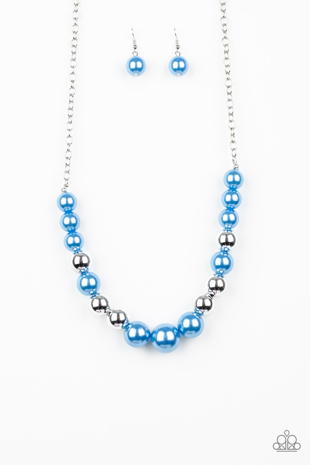 Take Note - blue - Paparazzi necklace