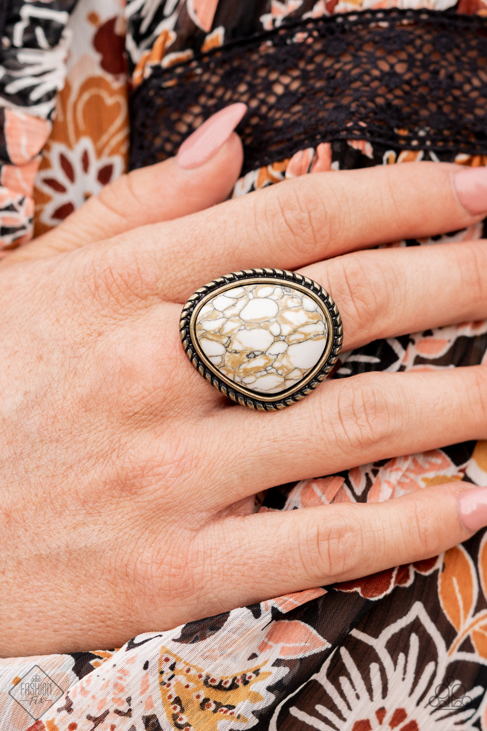 Take the High RODEO - brass - Paparazzi ring