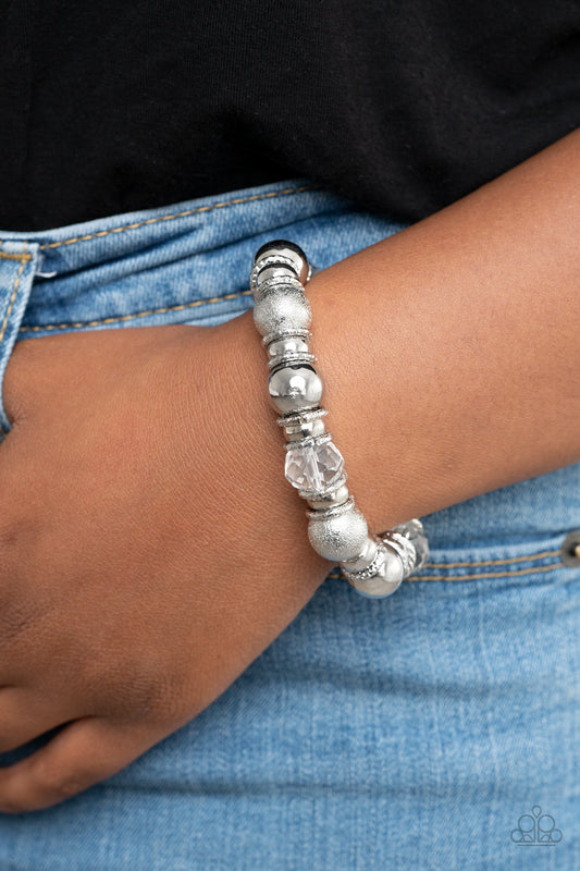 Take Your Best Shot - white - Paparazzi bracelet