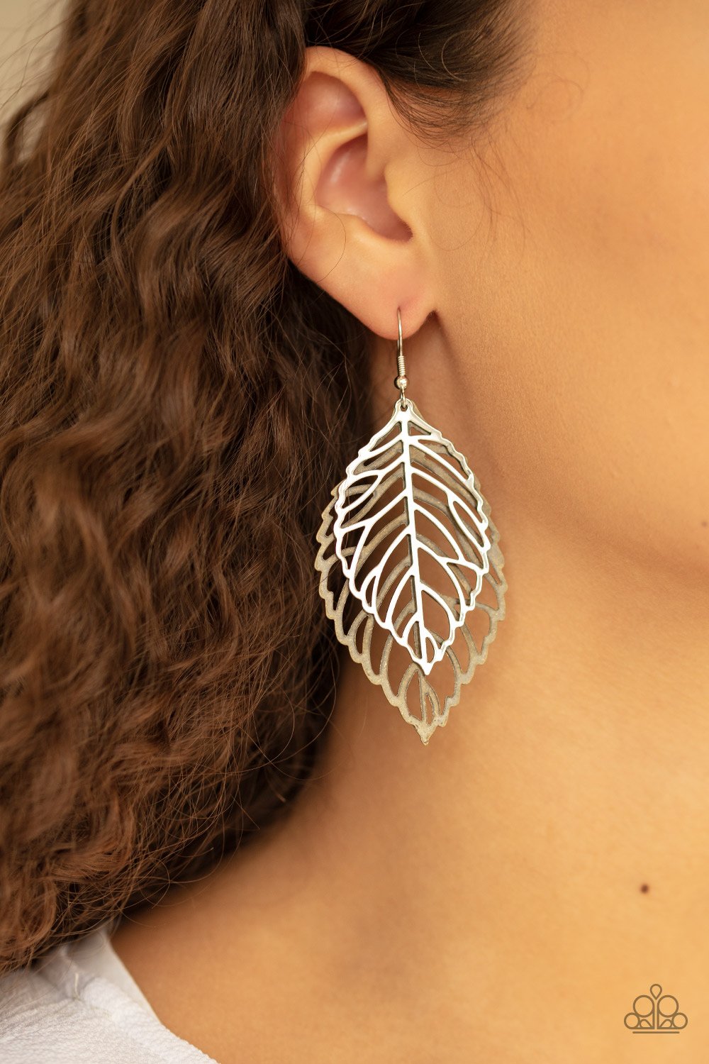 Take It or LEAF It-multi-Paparazzi earrings