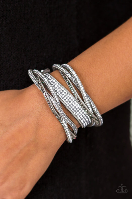 Taking Care Of Business - silver - Paparazzi bracelet