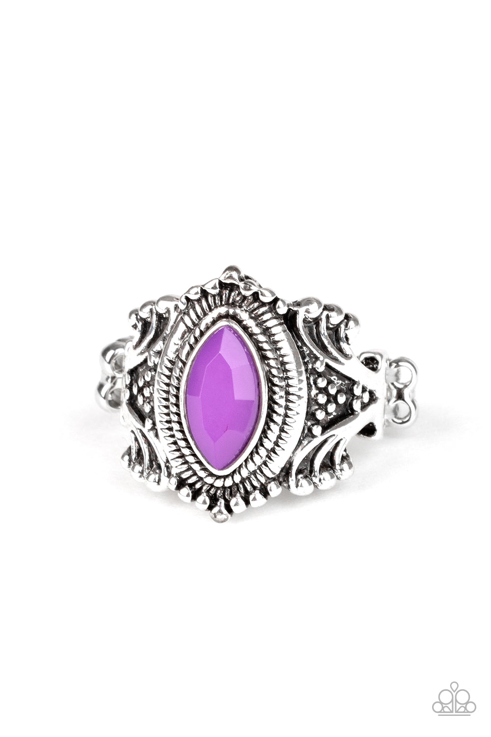Tangy Texture - purple - Paparazzi ring