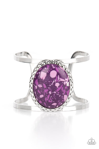 Tantalizingly Terrazzo - purple - Paparazzi bracelet