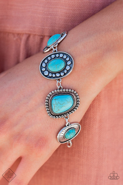 Taos Trendsetter - blue - Paparazzi bracelet
