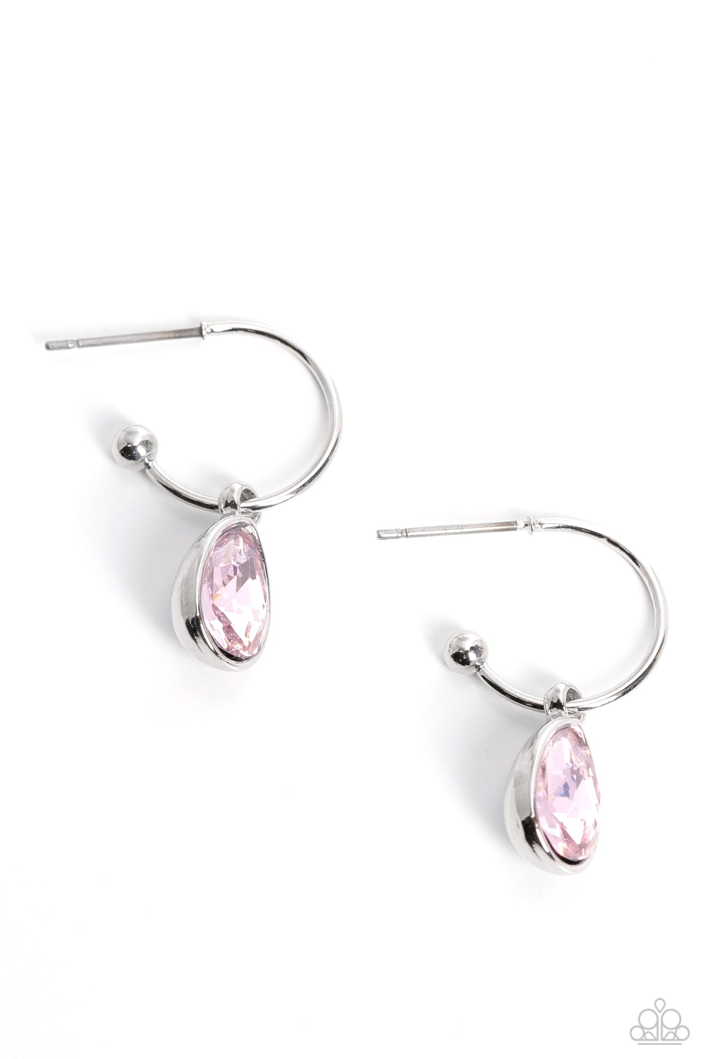 Teardrop Tassel - pink - Paparazzi earrings
