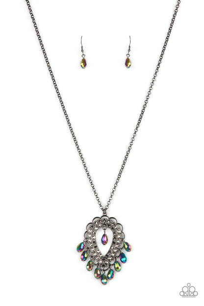 Teasable Teardrops - multi - Paparazzi necklace