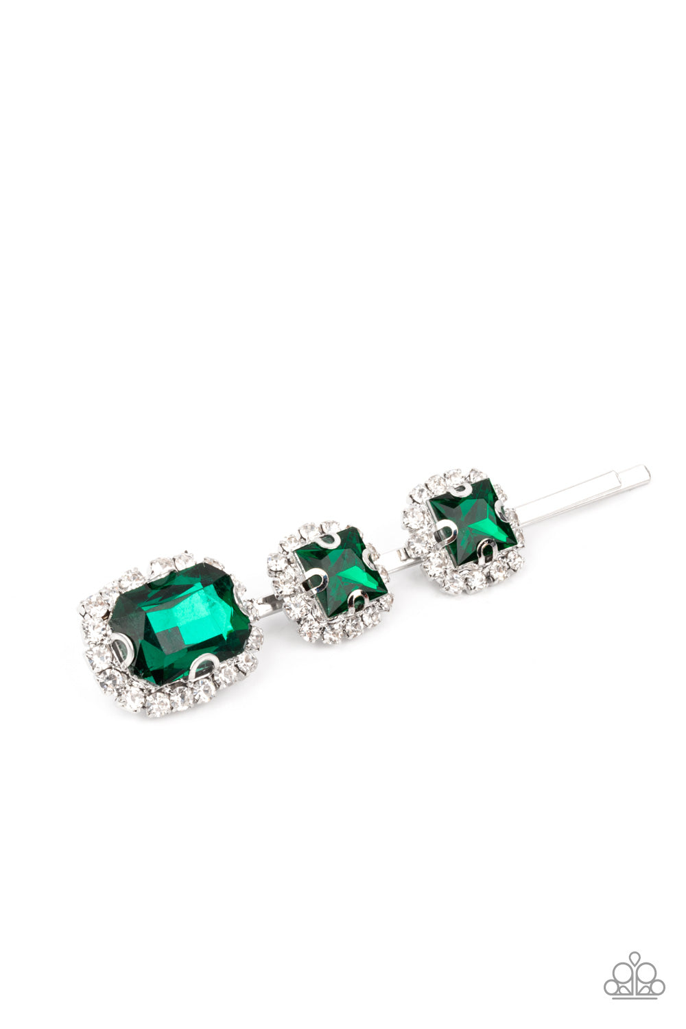 Teasable Twinkle - green - Paparazzi hair clip