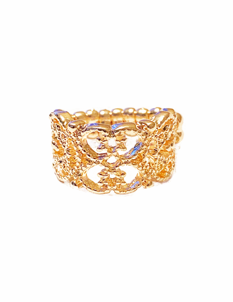 Tell Me How You Really FRILL - rose gold - Paparazzi ring
