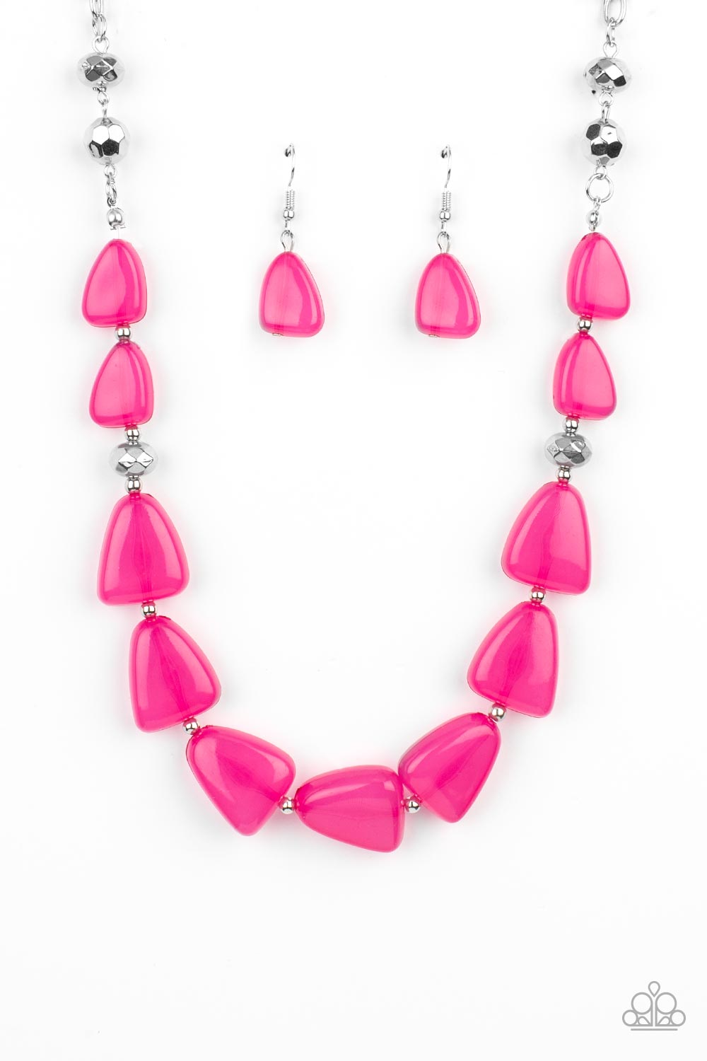 Tenaciously Tangy - pink - Paparazzi necklace