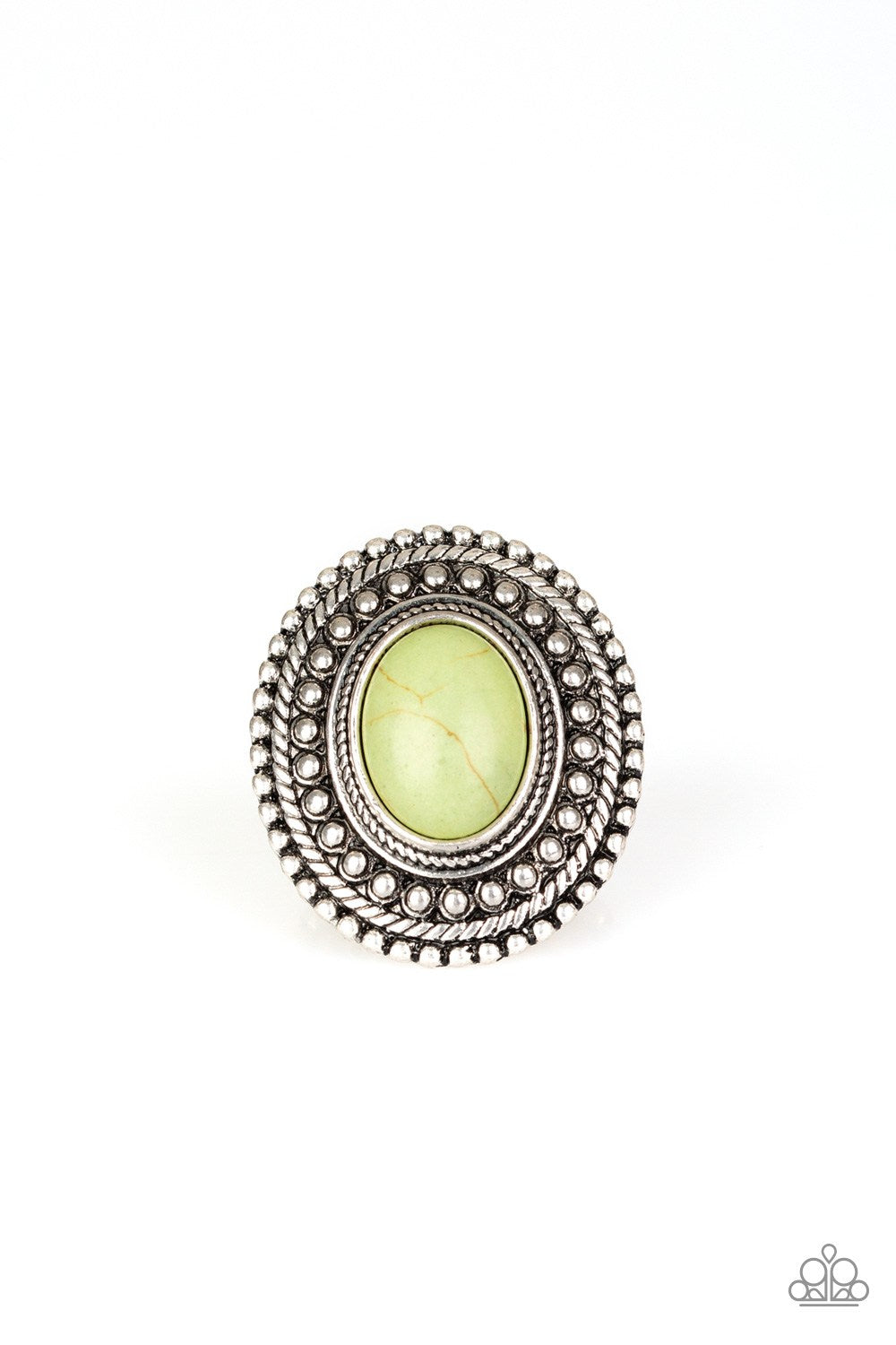 Terra Terrain - green - Paparazzi ring