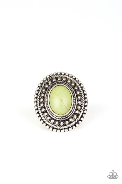 Terra Terrain - green - Paparazzi ring
